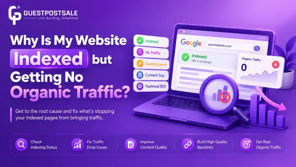Indexed but Invisible Fixing Organic Traffic